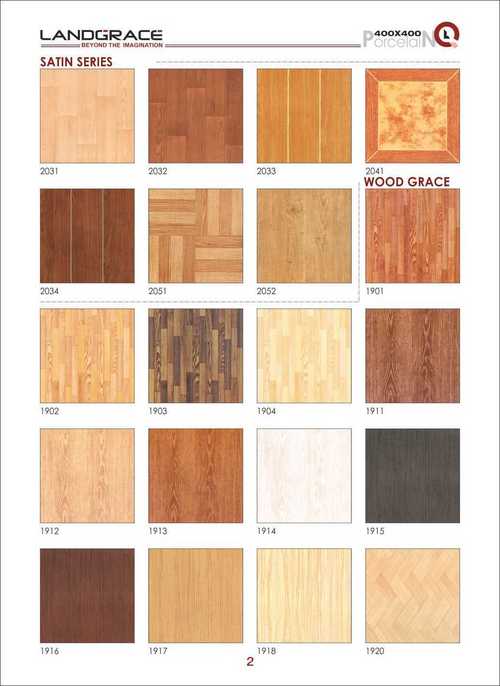 Satin & Wood Grace Porcelain Floor Tiles