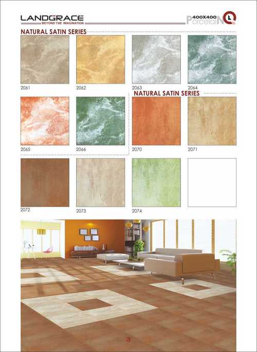 Natural Satin Series Porcelain Floor Tiles