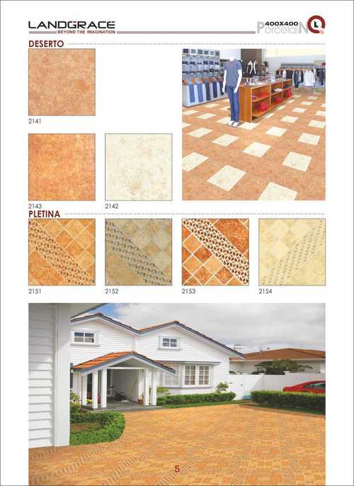 Deserto & Platina Porcelian Floor Tiles