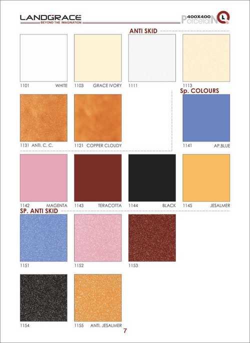 Anti Skid Special Color Porcelain Floor TIles