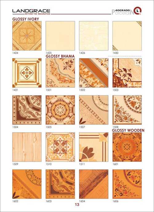 Glossy Bhama Series Porcelain Floor Til