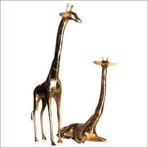 Bronze Giraffe Antiques