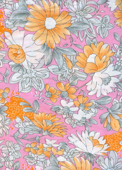 Cotton Prints - 100% Cotton, 44 Inches Wide, Pink | Vibrant Pigment Prints, Soft, Durable Fabric, Versatile Use