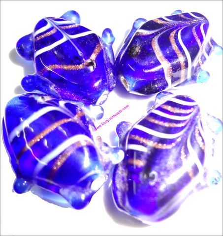 Glass Fish Beads