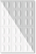 White Grey Wall Tiles