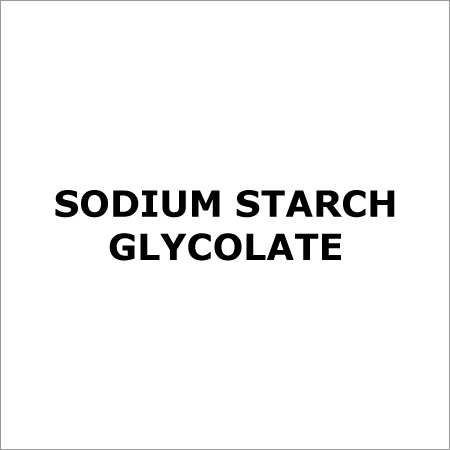 Sodium Starch Glycolate
