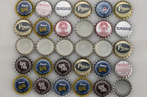 Milk Bottle Caps & Sauce Bottle Caps