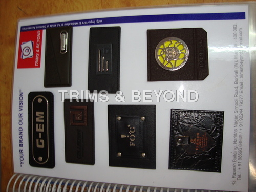 Label Pu Leather