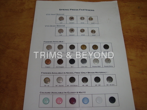 Garment Metal Buttons