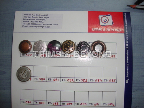 Two Parts Jeans Button