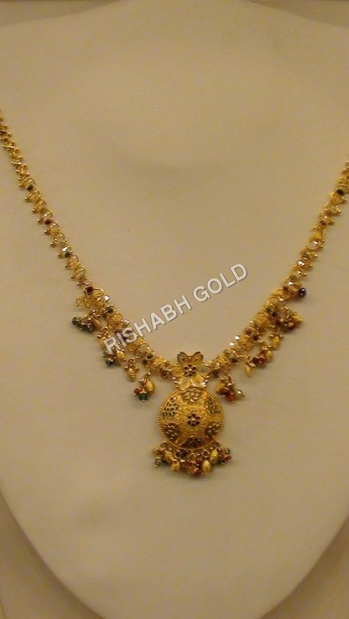 gold necklace for ladies with price