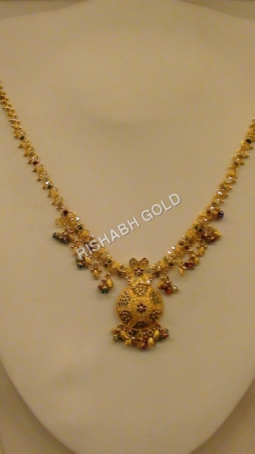 Ladies Designer Gold Necklace