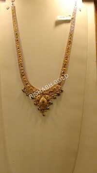 Fancy Gold Long Necklace