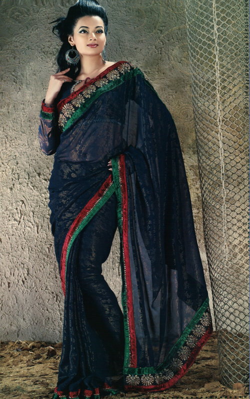Fancy Black Sarees 
