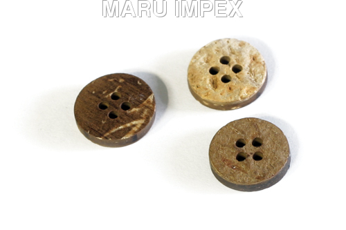 Coconut Shell Hole Buttons