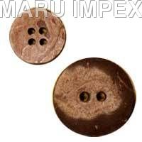 Fancy Coconut Shell Button