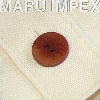 Brown Curtain Buttons