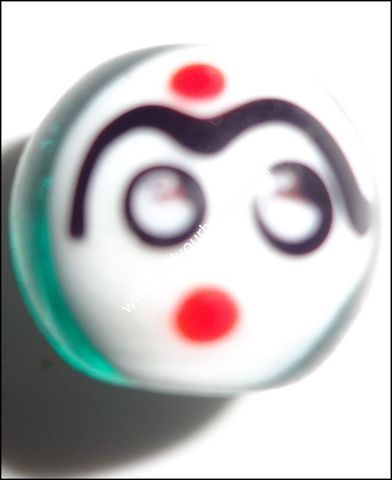 Semiprecious Face Beads