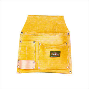 Single Pouch Grain Leather Fix Pocket