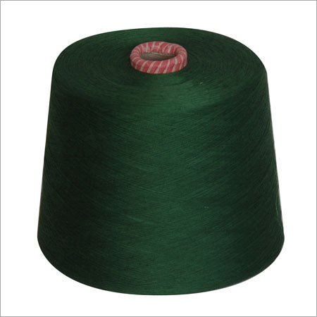 Green Polyster Yarn