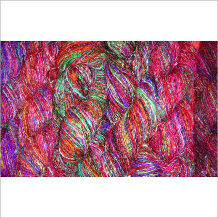 Regular Recycled Sari Silk Yarn Multi