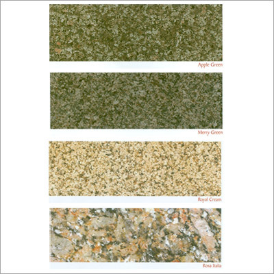 Green and Cream Granite