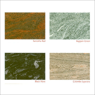 Red Multicolor Granite Tile