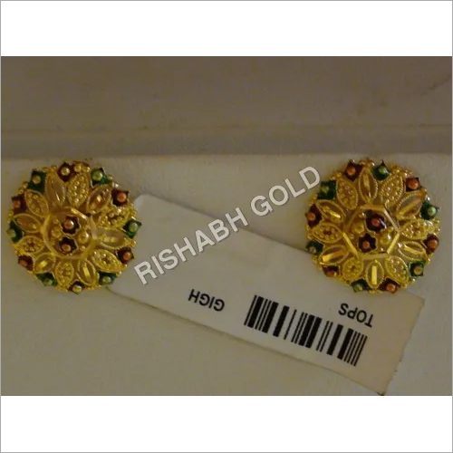 Meenakari Gold Tops