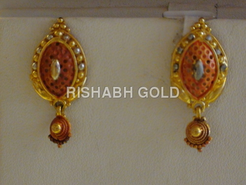 Fancy Long Drop Earrings