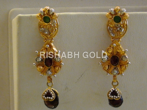Gold Drop Earrings