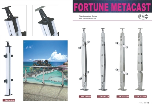 Stainless Steel Wood Balustrade