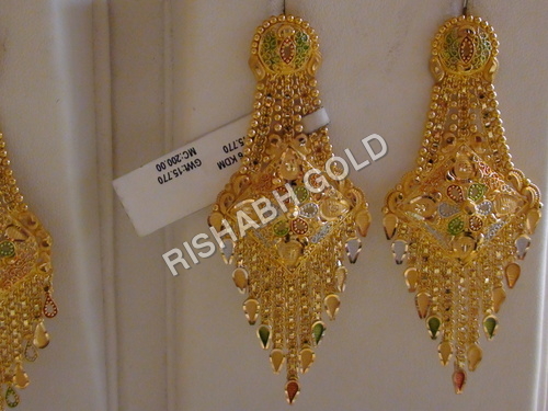 Gold Chandelier Earrings