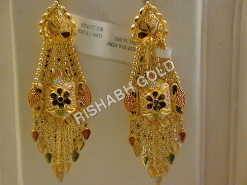 Chandelier Jhumka Earrings
