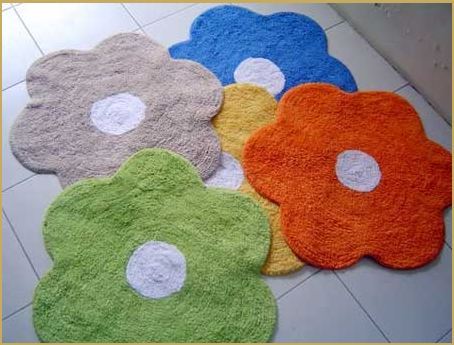 Desinger bath mats