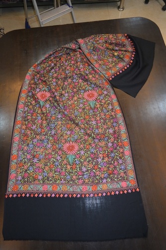 Allover Jamma Stoles - Mixed Color, Embroidered Design for Women | Daily Wear Accessories