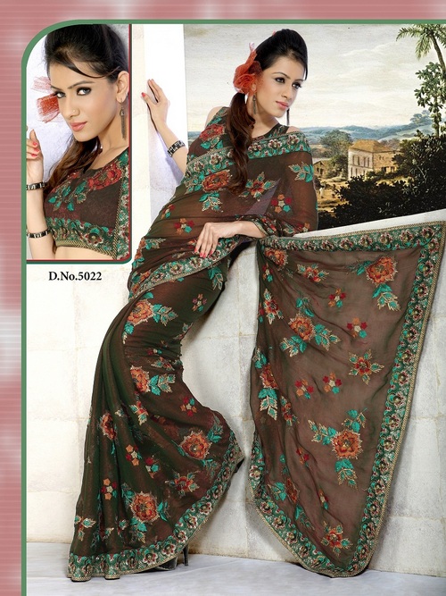 Latest Bollywood Designing sarees