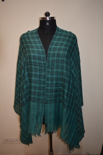 Green Pashmina Outline Scarves