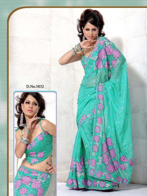 Latest Bollywood Designing Sarees India