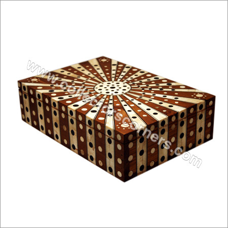 Brown Camel Bone Painted Box