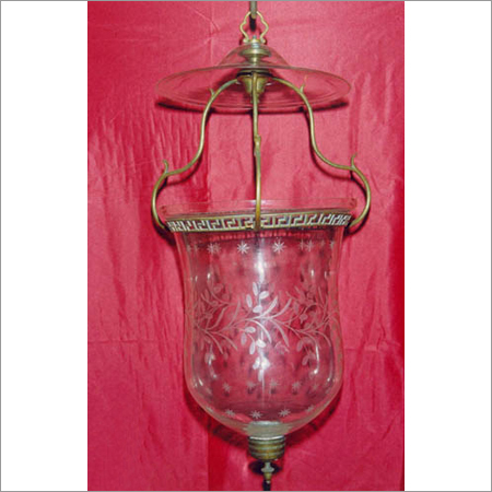 Golden Bell Jar Lantern