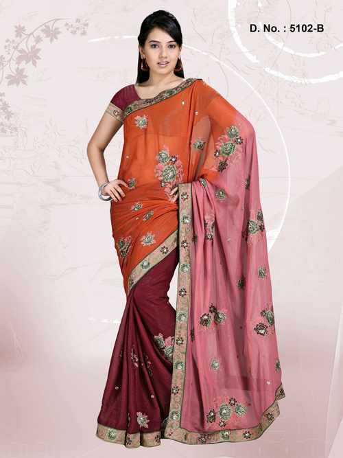 New Look Designer Sarees Exporters