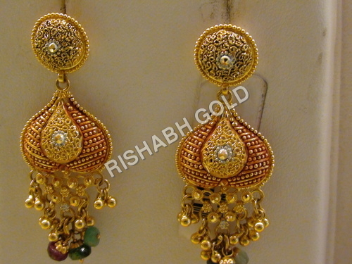 Stone Drop Earrings