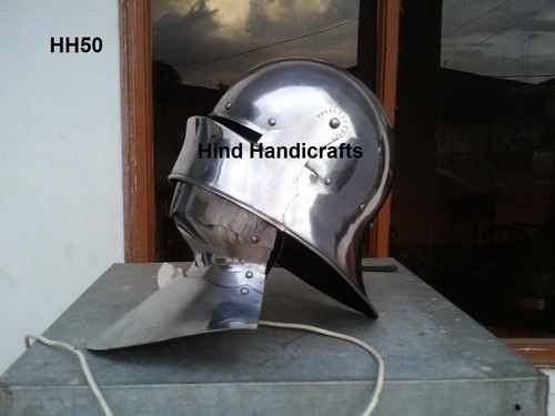 German Sallet with attached bevor