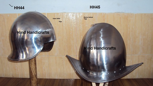 Open face Sallet, Comb Morion Helmet