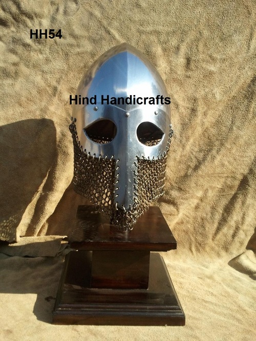Viking Helmet with full chainmail