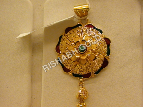 Handcrafted Gold Pendant