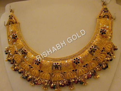 Ladies Designer Gold Necklace
