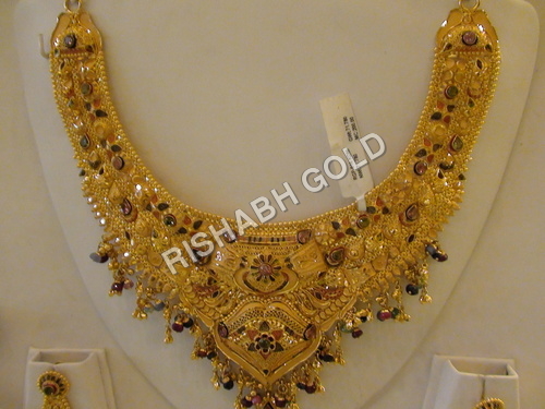 Bridal Gold Necklace Set