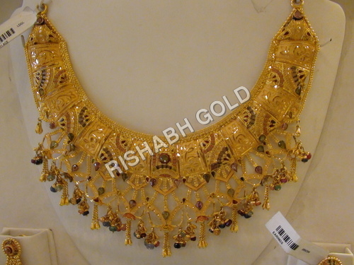 Bridal Gold Necklace Set