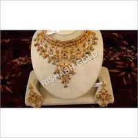 Elegant Gold Necklace Set